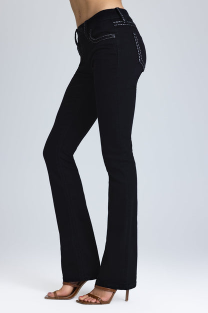 Winona Stitched Bootcut Jeans