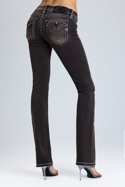 Sevryn Stitched Bootcut Jeans