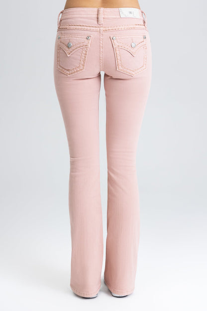 Bella Vie Stitched Bootcut Jeans
