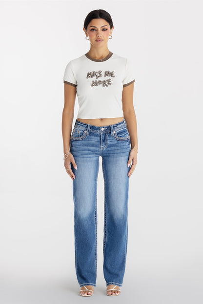 Sia Stitched Slim Wide