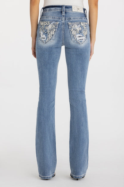Aletta Wing Bootcut Jeans
