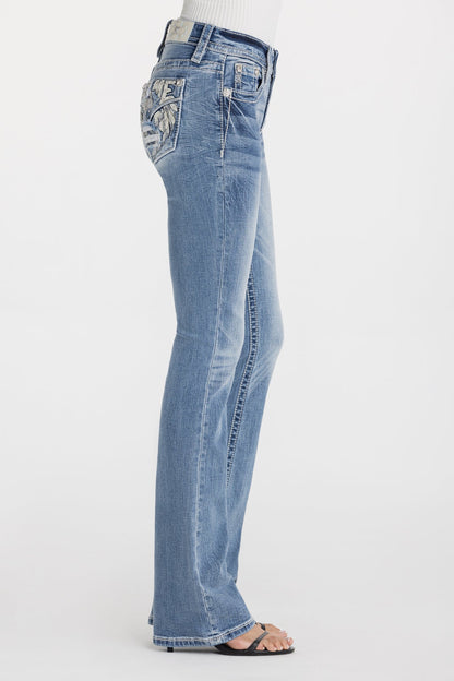 Aletta Wing Bootcut Jeans