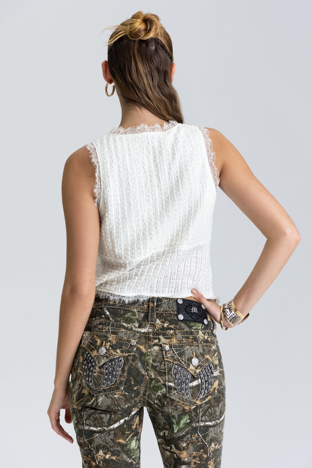 Oliva Tie Top
