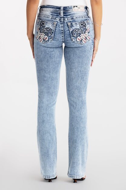 Dixie Fleur Bootcut Jeans