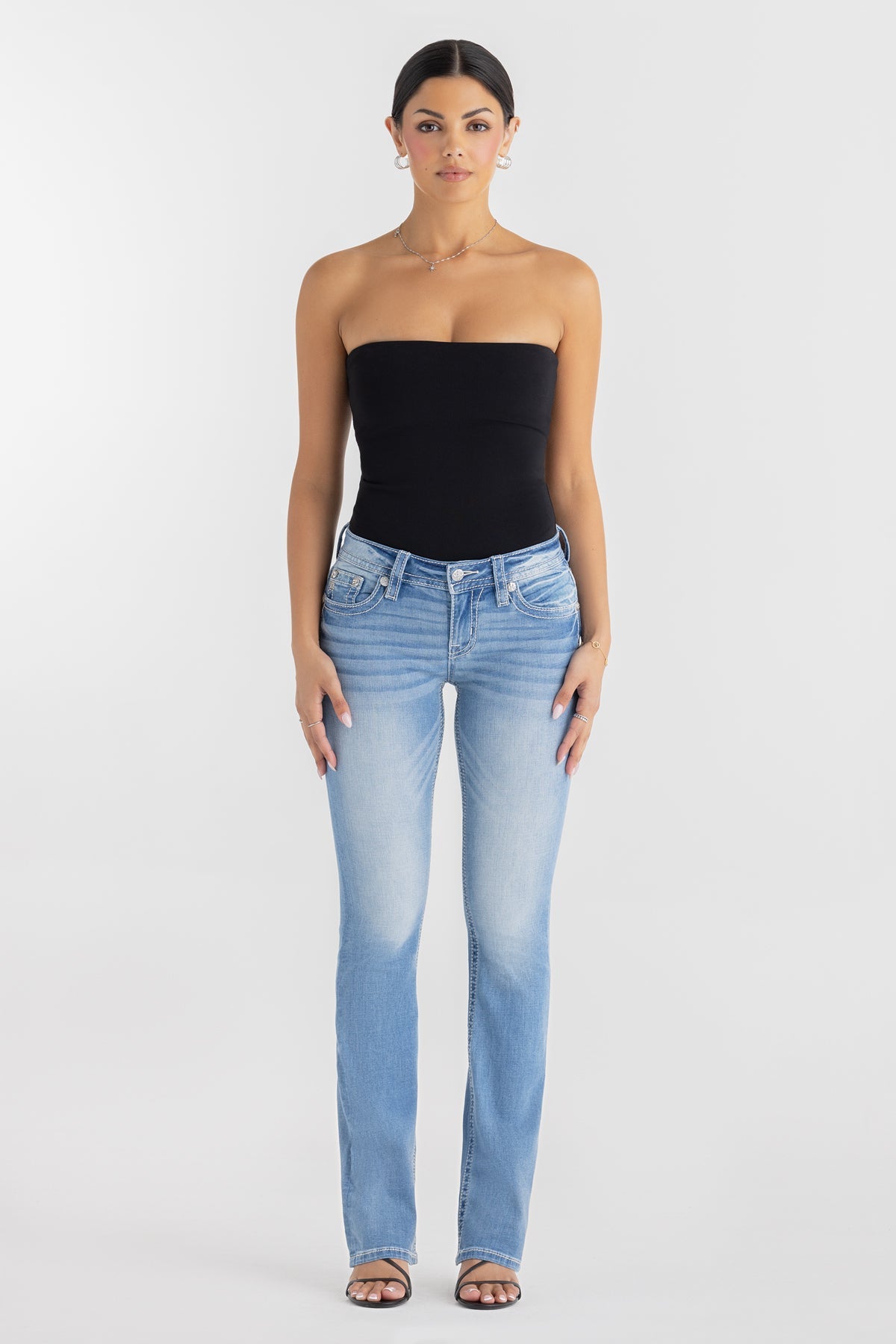 Naija Wing Bootcut Jeans