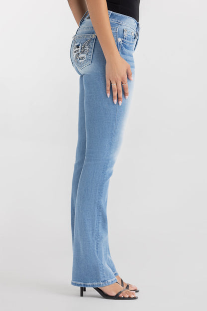 Naija Wing Bootcut Jeans