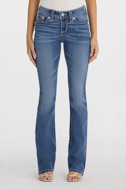 Adalie Fleur Bootcut Jeans