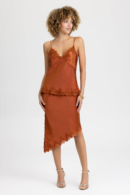 Valencia Satin Skirt