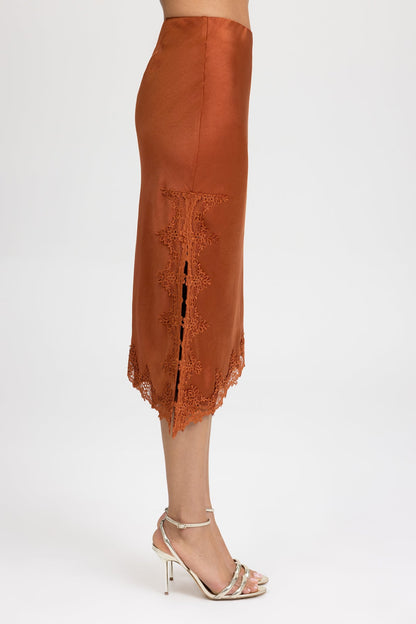 Valencia Satin Skirt