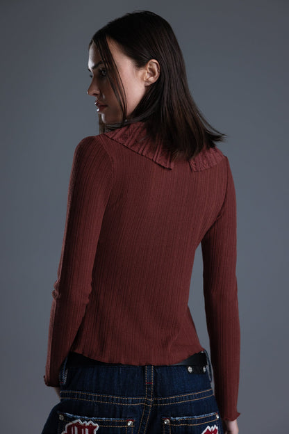 Hadley Ruffle Top