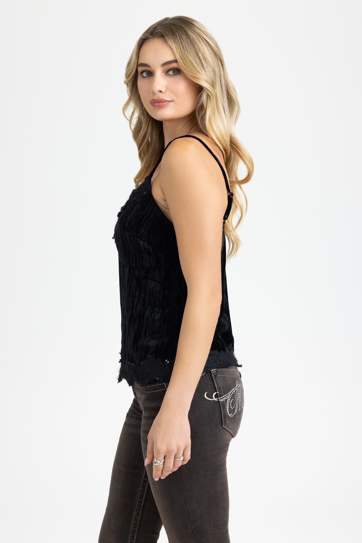Joyce Velvet Tank