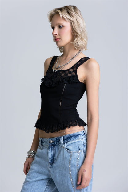Amy Ribbed Knit Tank