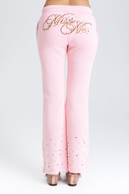 Strobe Rhinestone Sweatpants