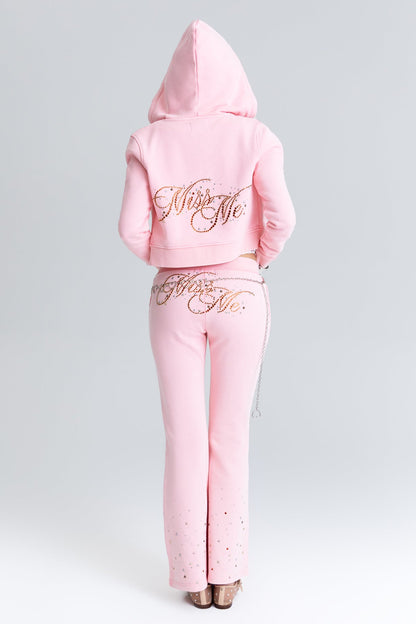 Strobe Rhinestone Sweatpants