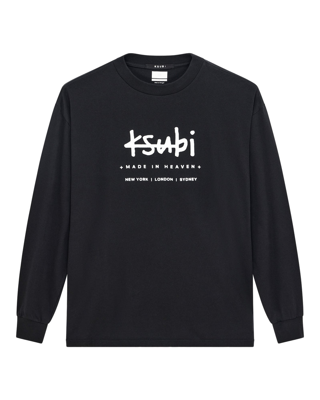 PLATED LS TEE BLACK