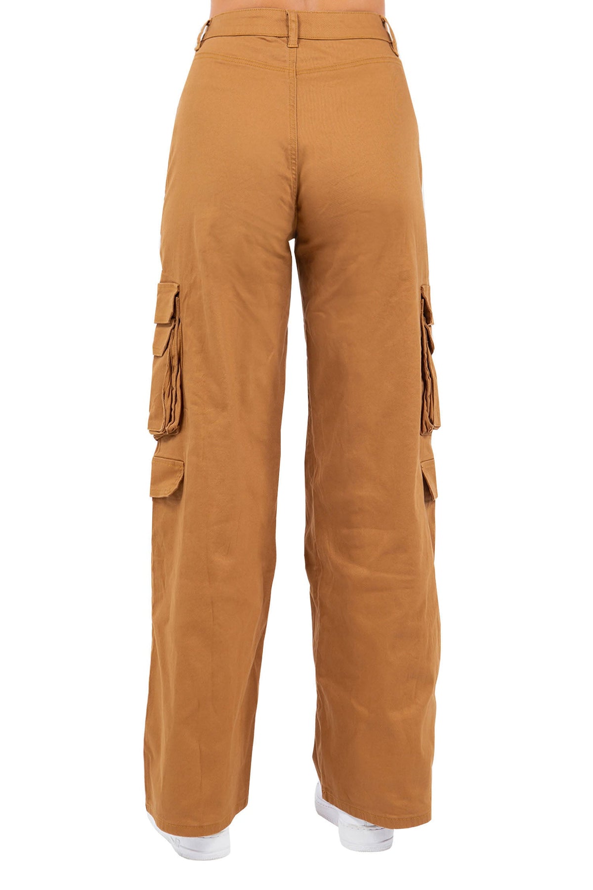 Women's Essential High Waist Multi Pocket Cargo Pants