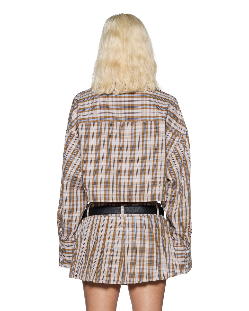 BALTER SHIRT TAN PLAID