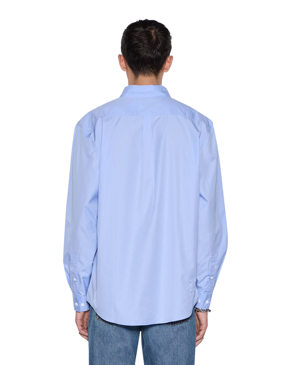 KADE LS SHIRT DEEP BLUE