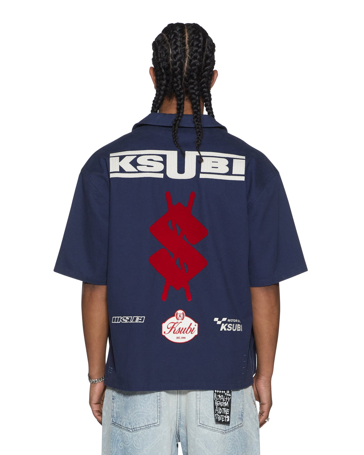 ZOOM BOILER SS SHIRT NAVY