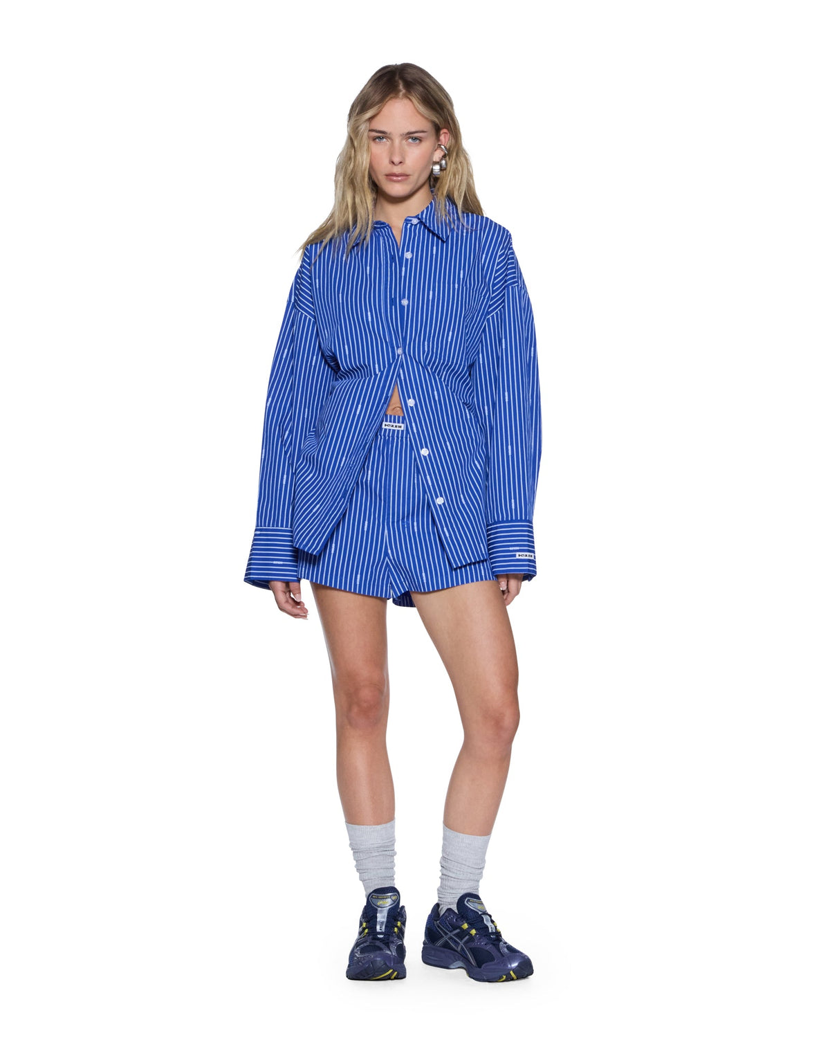 ASTRA SHIRT COBALT STRIPE