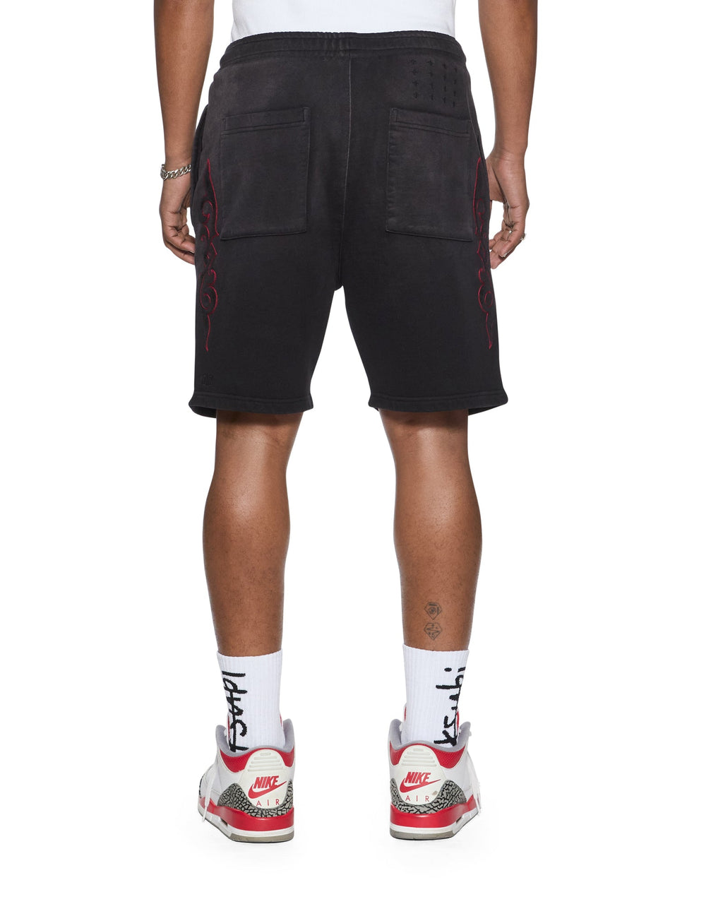 PAISE TRAK SHORT BLACK FADE