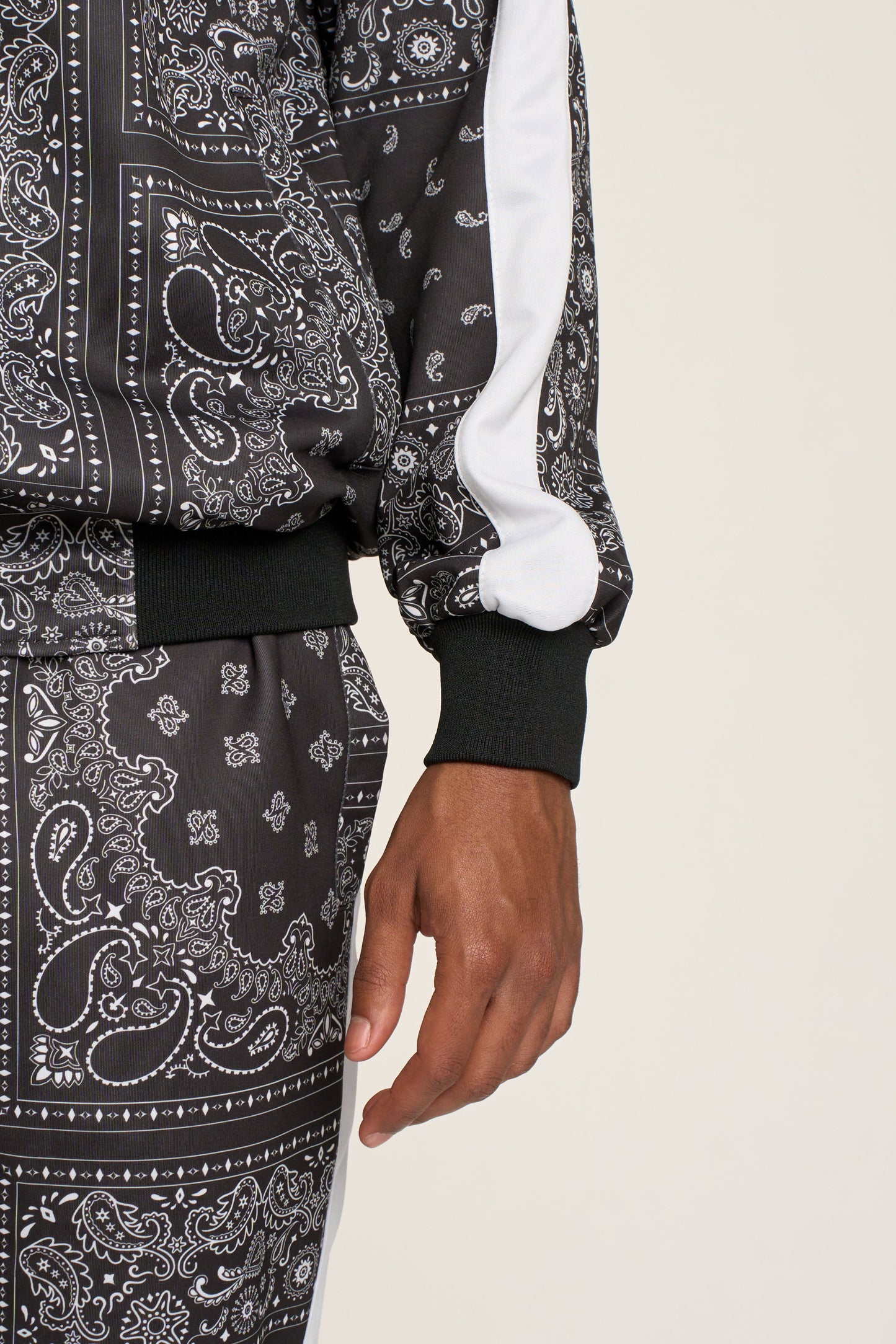 Accented Bandana Track Suit