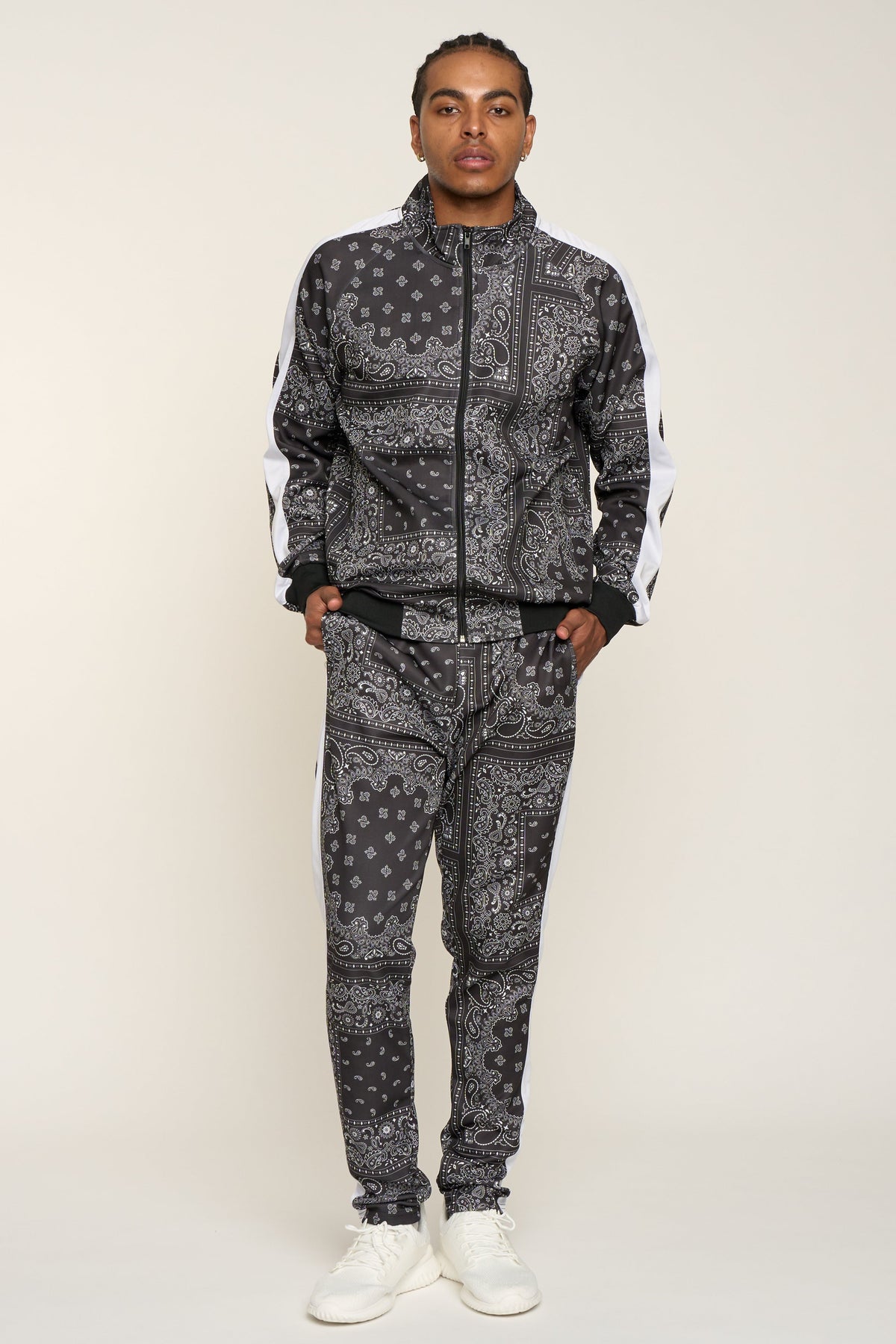 Accented Bandana Track Suit