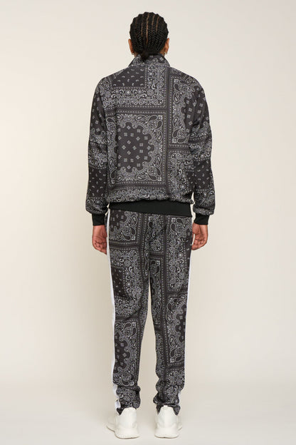 Accented Bandana Track Suit
