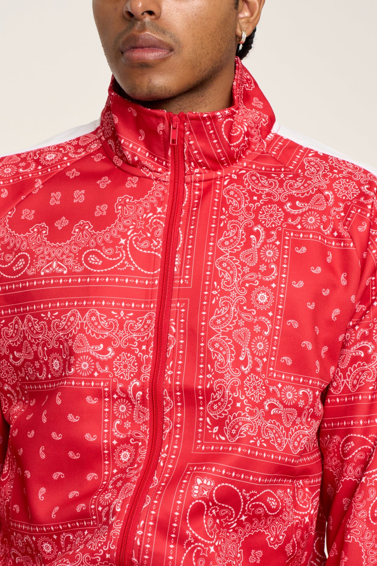 Accented Bandana Track Suit