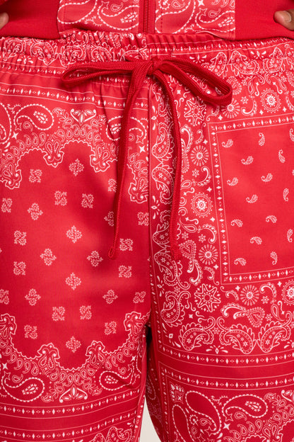 Accented Bandana Track Suit