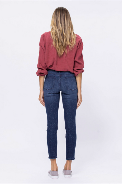 Judy Blue Mineral Wash Relaxed Fit Jeans