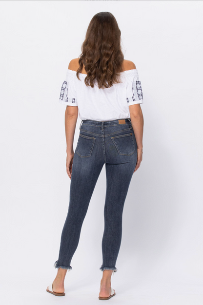 Judy Blue Shark Bite Skinny Jeans