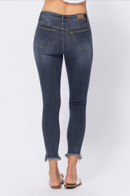 Judy Blue Shark Bite Skinny Jeans