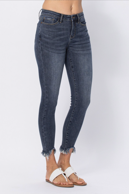 Judy Blue Shark Bite Skinny Jeans