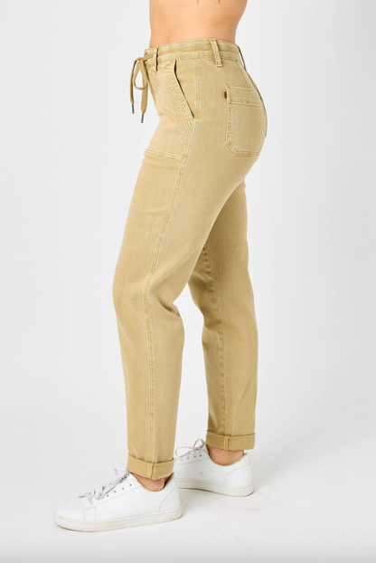 Judy Blue Khaki Joggers