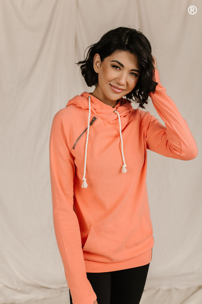 Ampersand Avenue - Doublehood™ Sweatshirt - Orange Peel