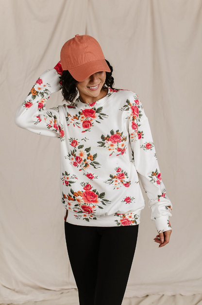 Ampersand Avenue University Pullover - Welcome Back