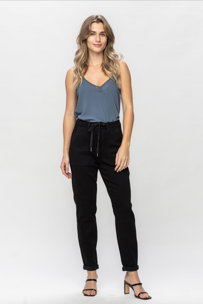 Judy Blue Jet Black Jogger Jeans