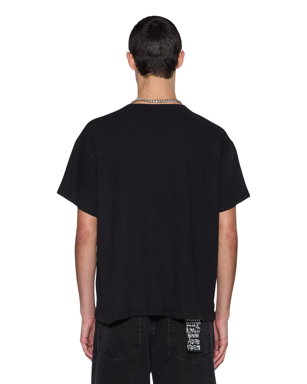 SLUB SID SS TEE BLACK