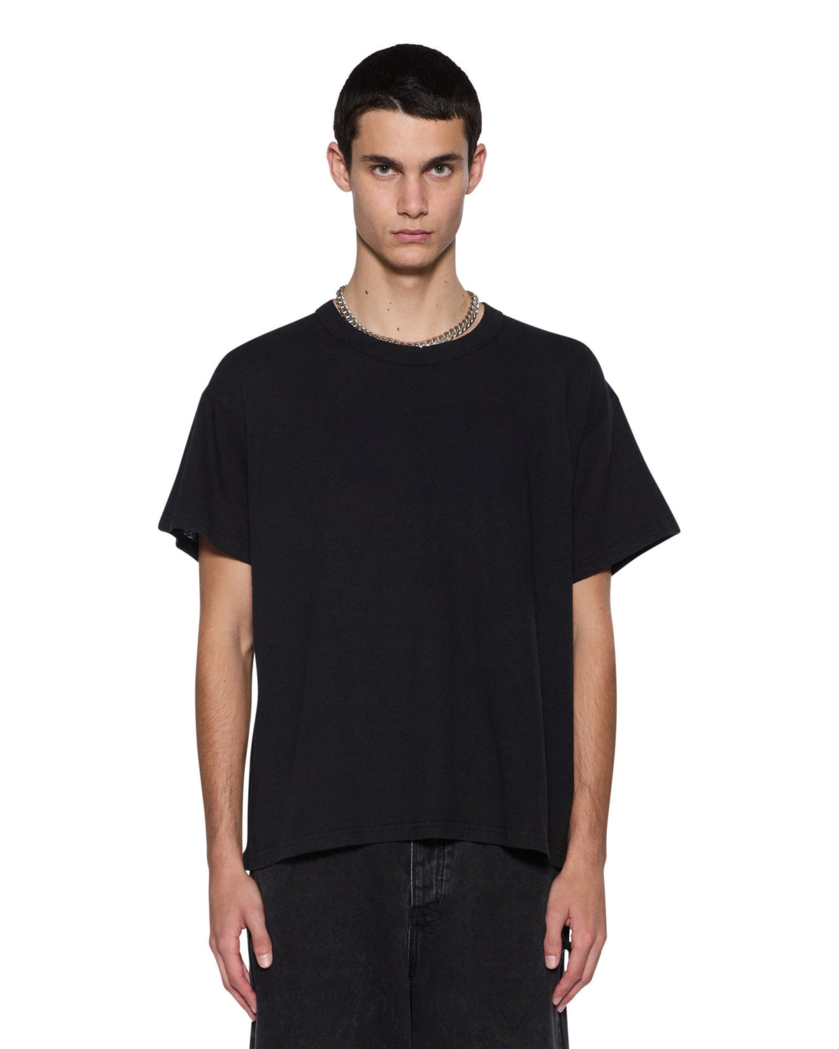 SLUB SID SS TEE BLACK