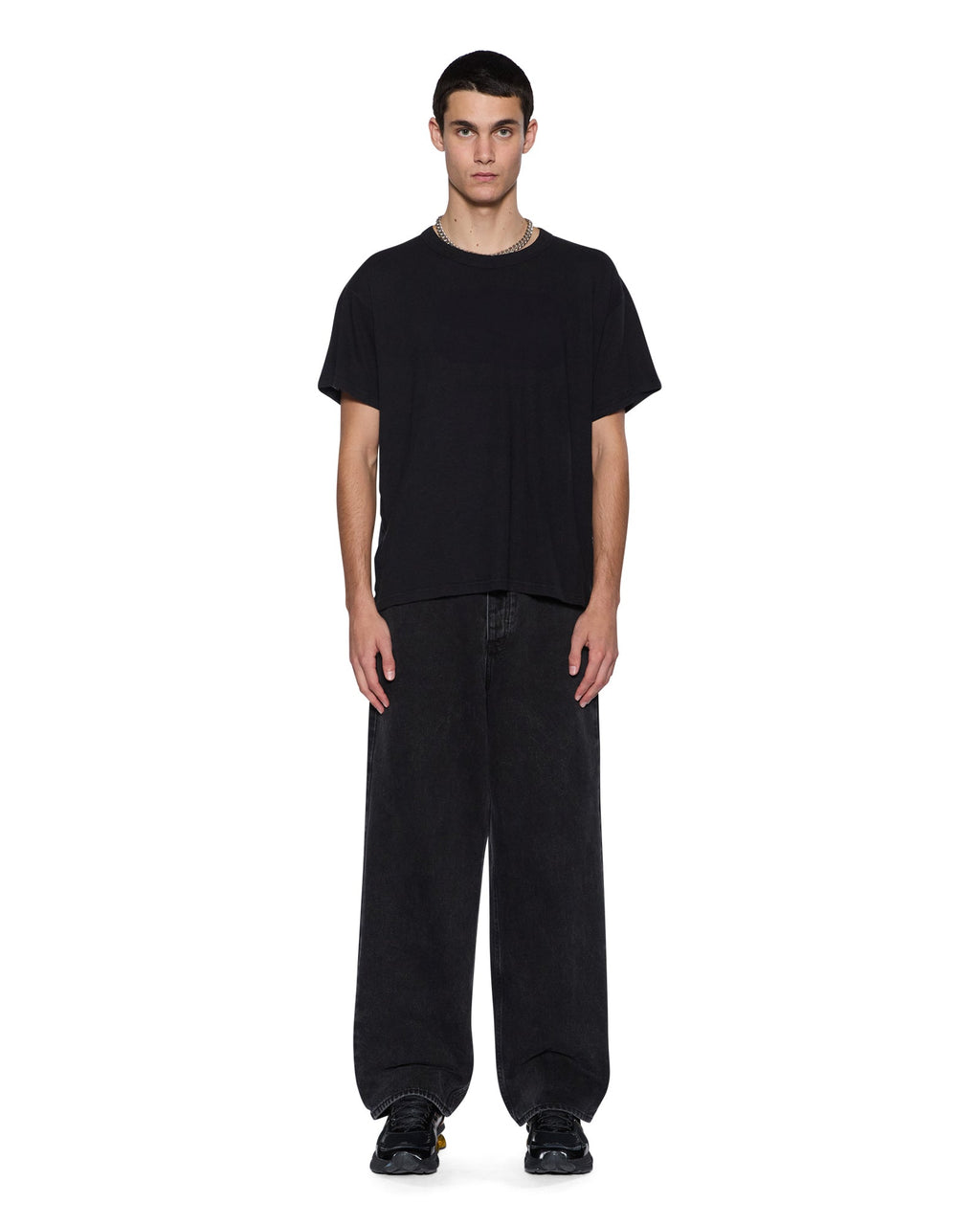 SLUB SID SS TEE BLACK