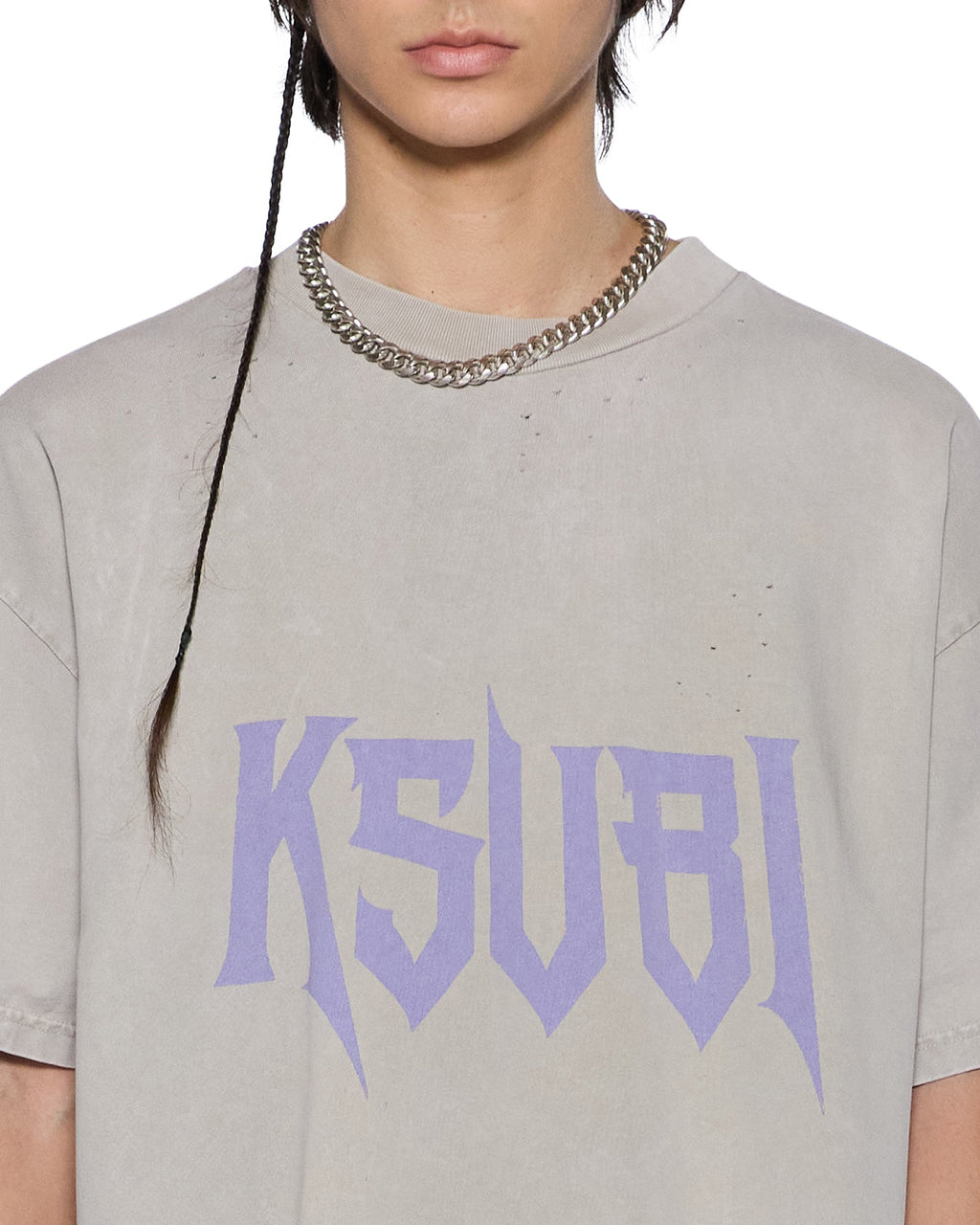 BLASTED EKCESS SS TEE SMOKE GREY