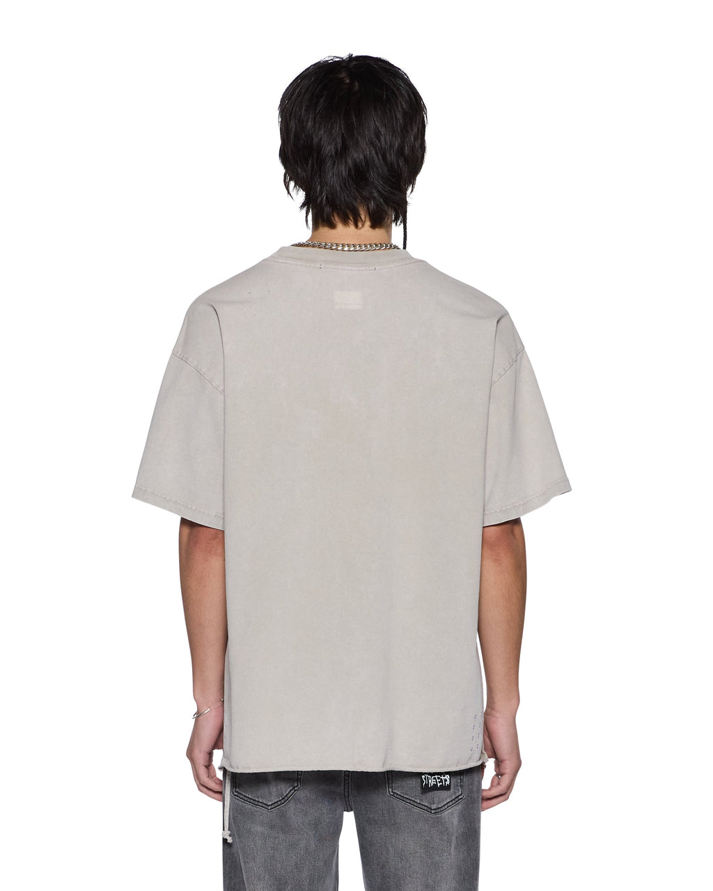 BLASTED EKCESS SS TEE SMOKE GREY