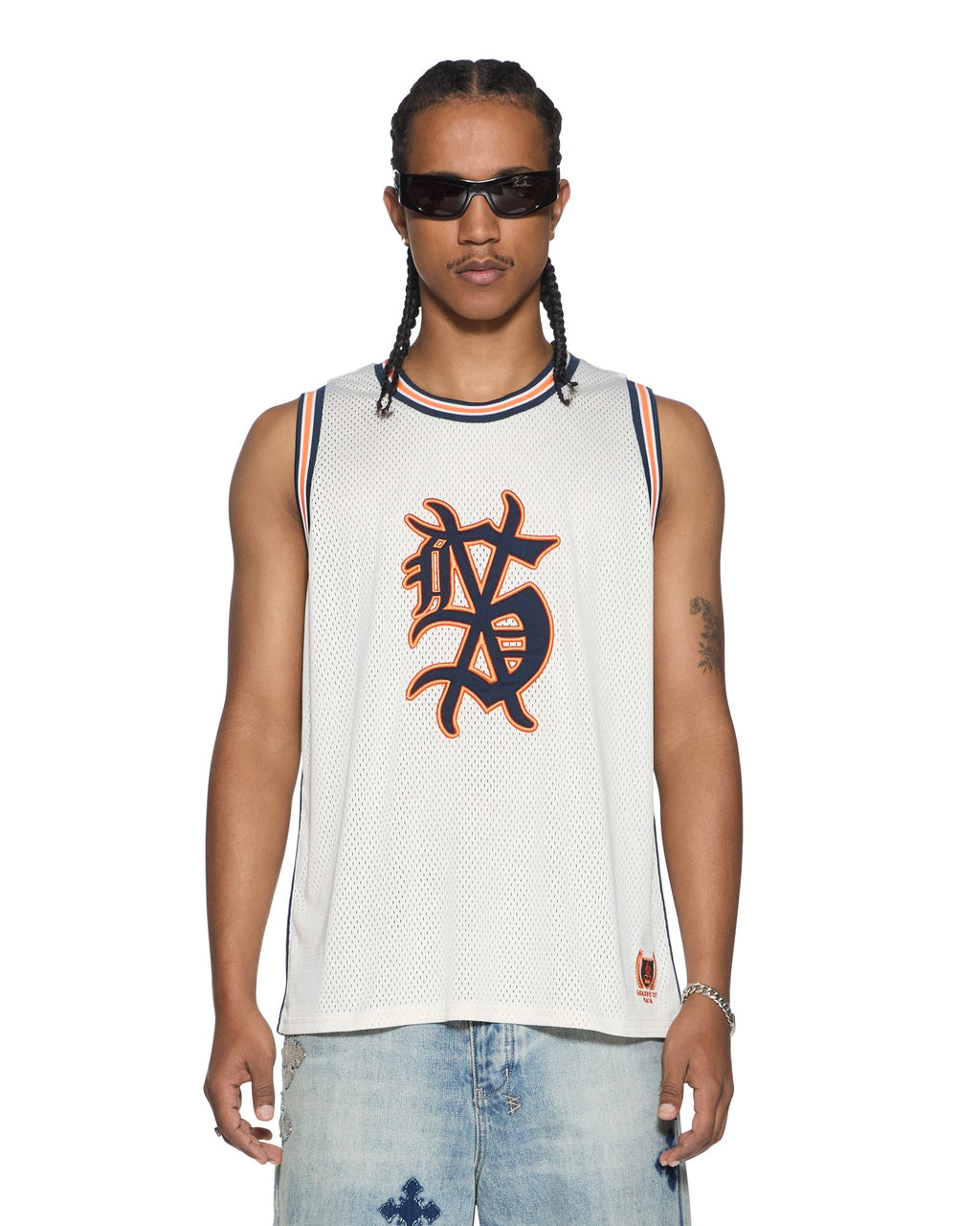 BOLTER MESH DEBUT SINGLET ECRU