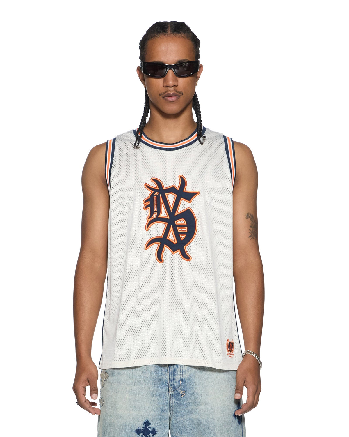 BOLTER MESH DEBUT SINGLET ECRU