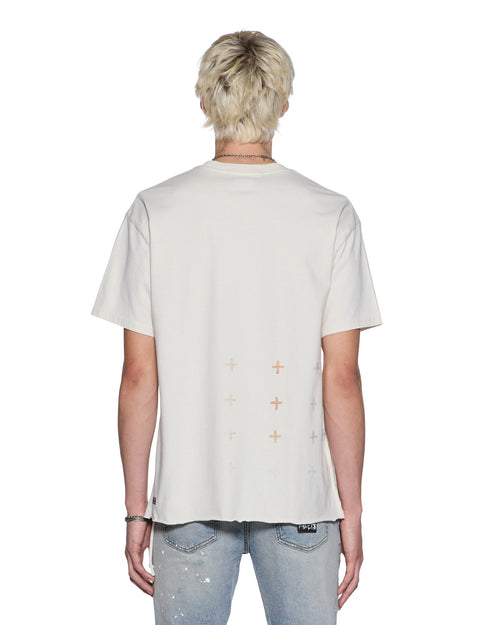 DEATH SNAKE BIGGIE SS TEE ANTIQUE WHITE