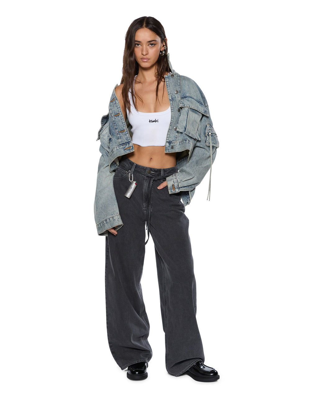 1999 ORIGIN CROPPED TANK WHITE