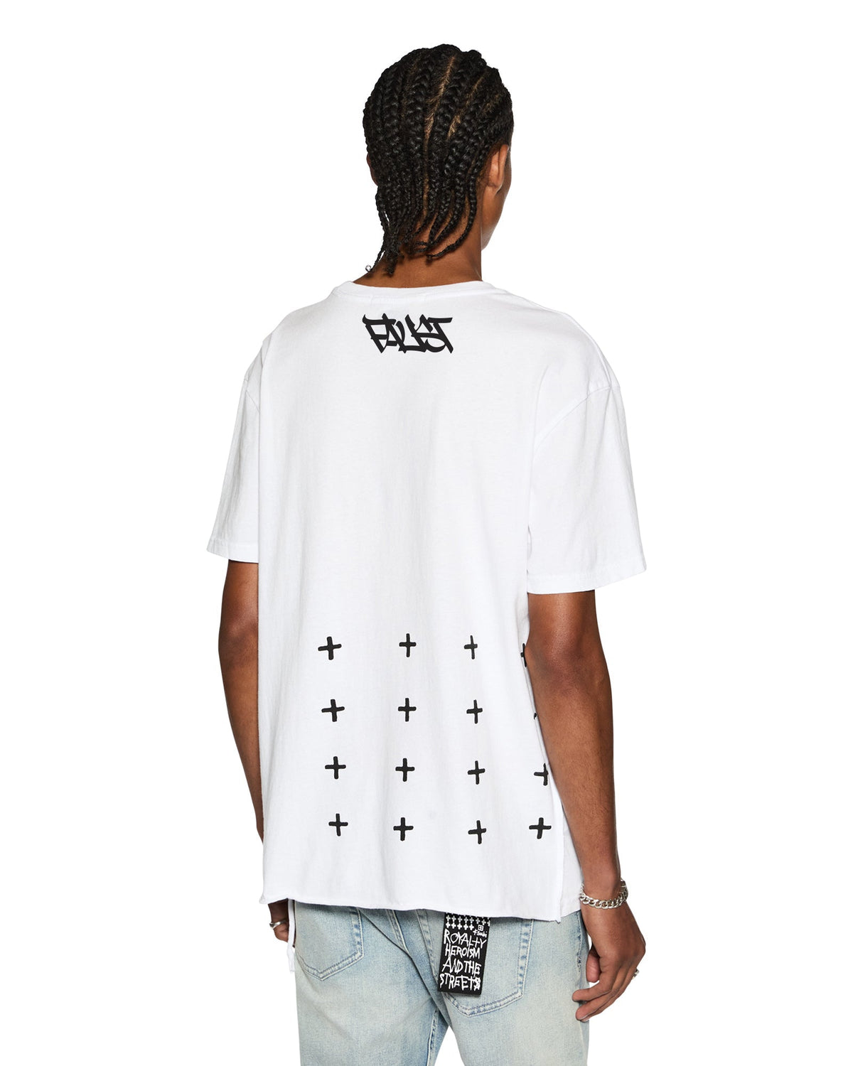 FAUST BIGGIE SS TEE OPTIC WHITE