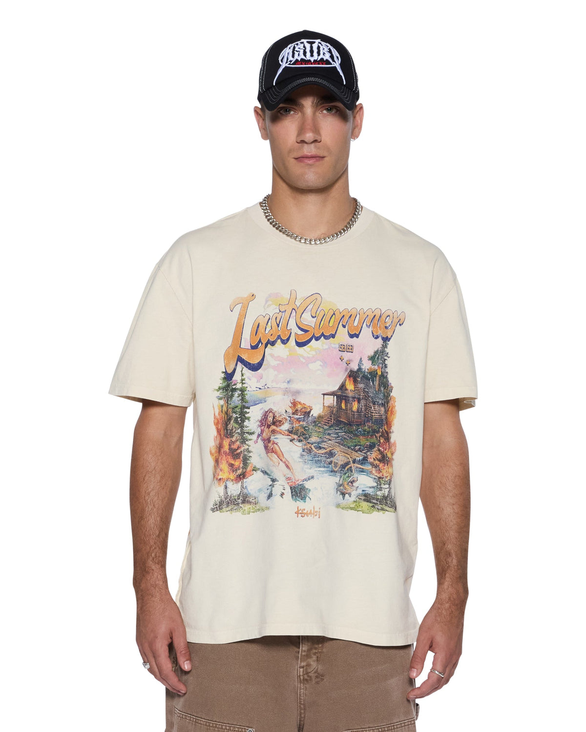 LAST SUMMER BIGGIE  SS TEE DESERT