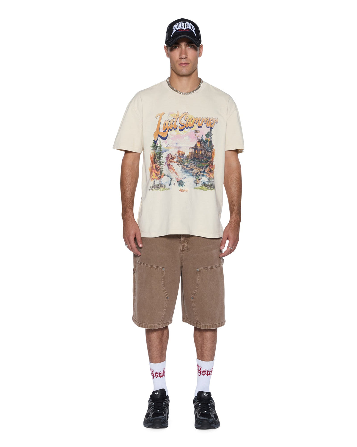 LAST SUMMER BIGGIE  SS TEE DESERT